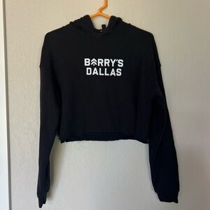 Barry’s Dallas crop sweatshirt